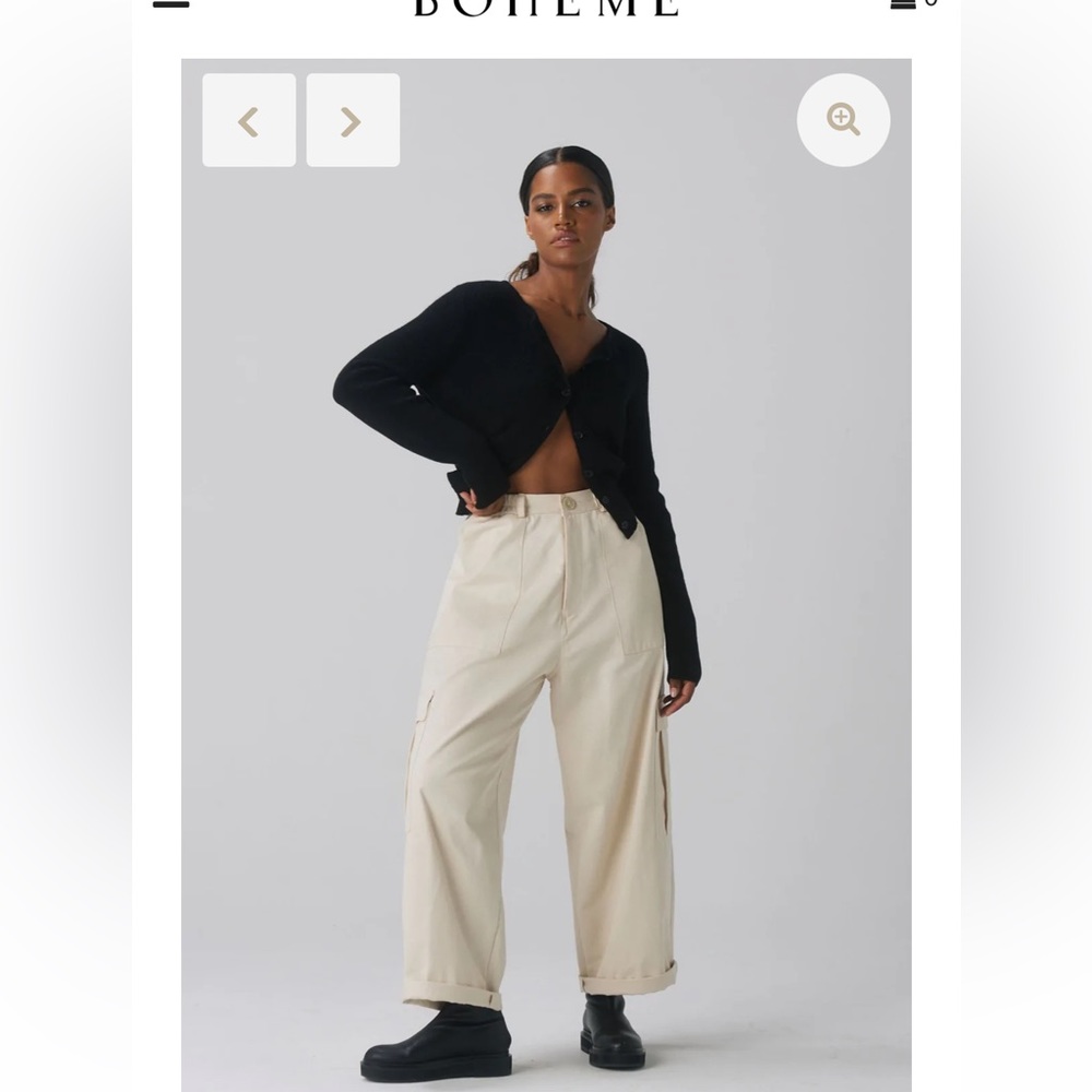 Boheme Goods Cargo in Natural S/M